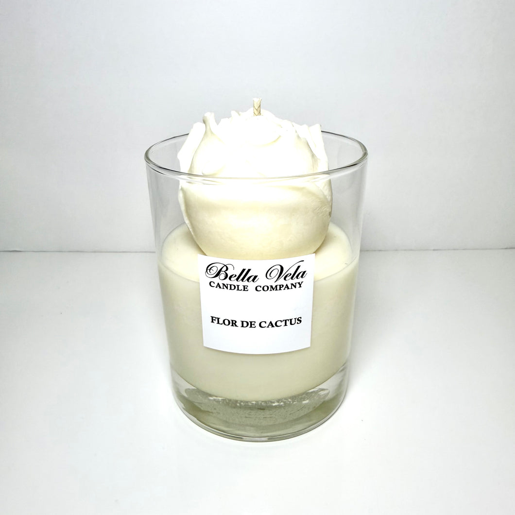 Rose Art Candles